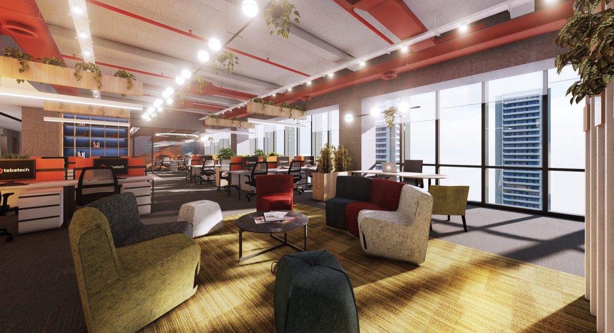 endüstriyel ofis tasarımları
